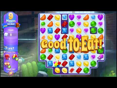 Willy Wonkas Sweet Adventure Level 167 - NO BOOSTERS 🍫 | SKILLGAMING ✔️
