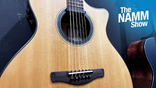 Video thumbnail for New Ibanez AE410 Guitar – NAMM 2023 by Sweetwater