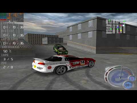 E-Racer Walkthrough Part 9 - "Car Park" [2160p60]
