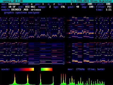 ORINOCO.AMP (ANTIC Music Processor file to Amiga Module on Cubic Player)