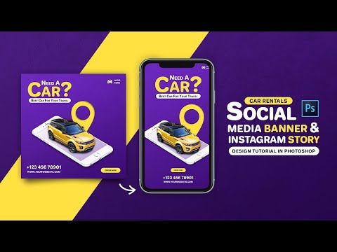 How to Design Furniture Social Media Banner Adobe Photoshop Tutorial Speed Art Grafix Mentor