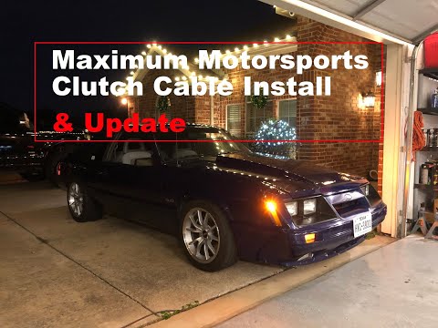 Update & Maximum Motorsports Clutch Cable Install