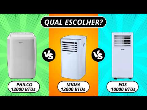 Ar-Condicionado Portátil Silencioso e Barato? Philco, Midea e o EOS Ultra Slim [COMPARATIVO]