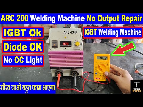 welding machine no output | welding machine no output voltage problem #igbt #weldingmachine