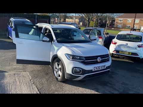 2020 20 Vw t-cross 1.0tsi sel