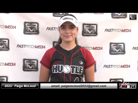 2023 Paige McLeod Committed Illinois State University Pitcher and First Base Softball Skills Video -