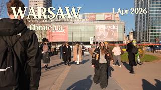 Walking from Central Warsaw to the Old Town via Chmielna Street - 1 April 2026 |