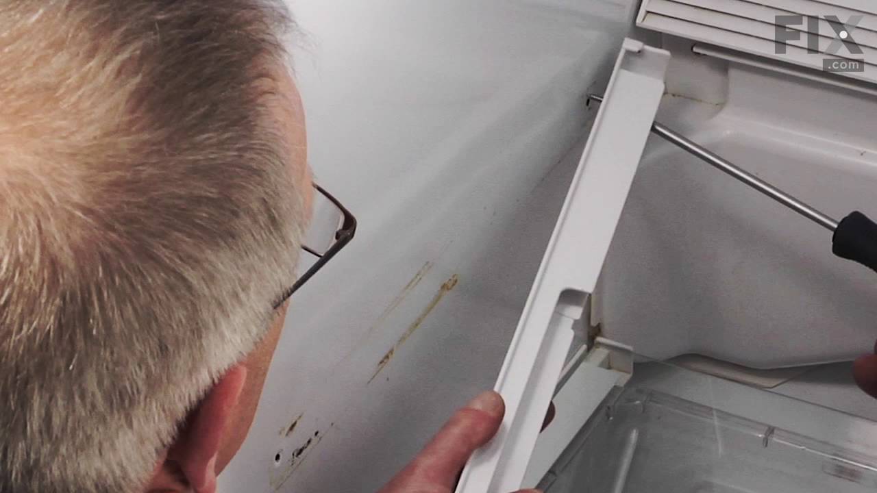 Replacing your Kenmore Refrigerator Drawer Slide Rail - Left Side
