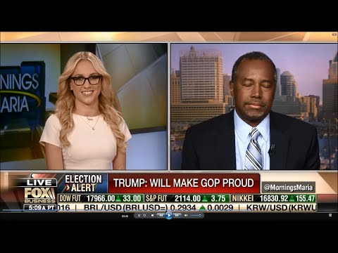 06-08-16 Kat Timpf on Mornings with Maria - Ben Carson's Election Analysis