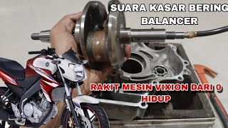 Download lagu COCOK UNTUK PEMULA Rakit Mesin Vixion dari nol sampai mesin hidup atasi suara kasar #tutorial mp3