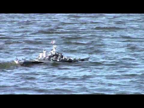 Battleship Missouri rough seas ahead!