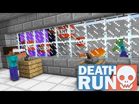 Monster School : DEATHRUN CHALLENGE - Minecraft Animation