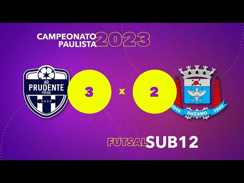 AD Prudente 3 x 2 AD Suzano - Paulista FPFS 2023 - sub12 - 23/09/2023