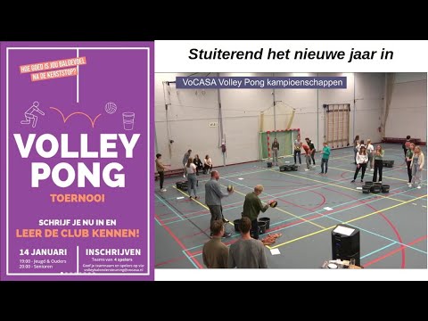 Volley Pong kampioenschap VoCASA