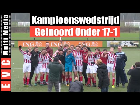 Vreeswijk O17-1 - Geinoord O17-1: 0-5 | Kampioensduel | Samenvatting | Een EVC Multi Media Productie