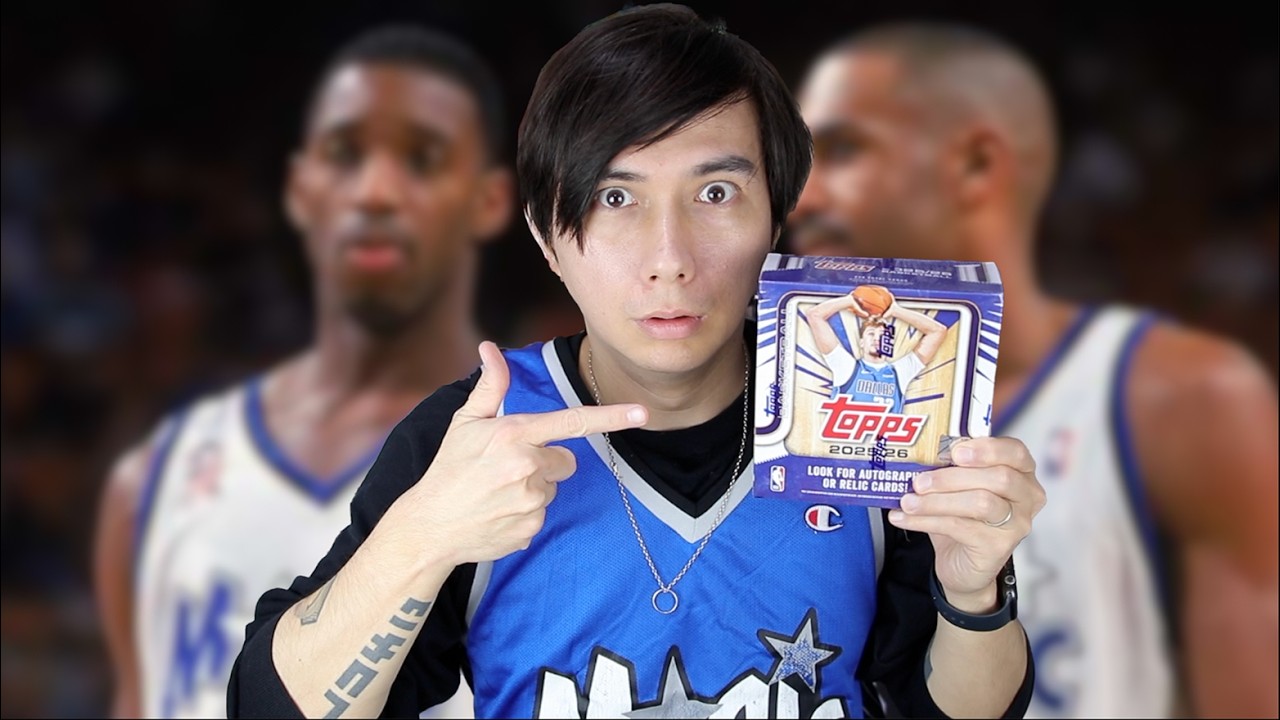 【神引き？】懲りずにまたNBAのトレカを開封する41歳。。。(NBA TOPPS 2025-2026)