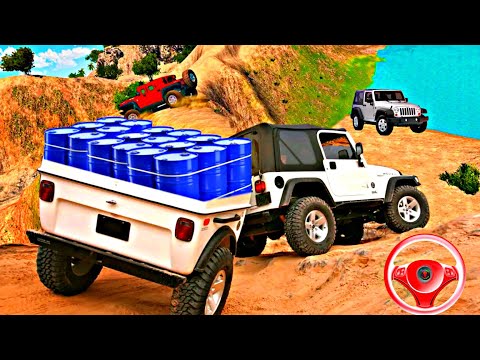 offroad cargo jeep driving simulator hill climb gameplay android jeep driving offroad 4×4 SUV Drive