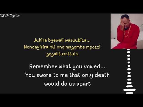 David Lutalo - Yankutudde💔  Lyrics Video with English Translation 