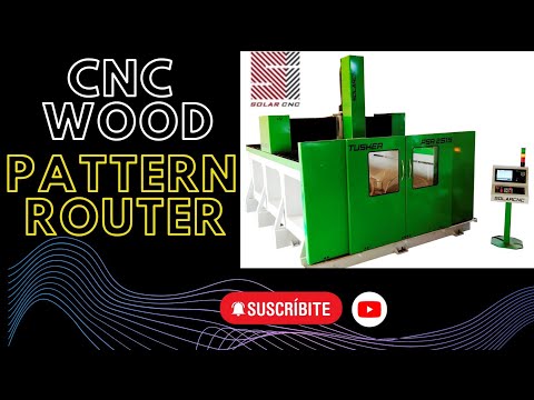 Wood Pattern Making Cnc Router Machine