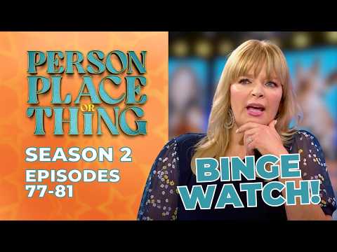 Season 2 MARATHON! Episodes 77-81 | Person Place or Thing Game Show with Melissa Peterman