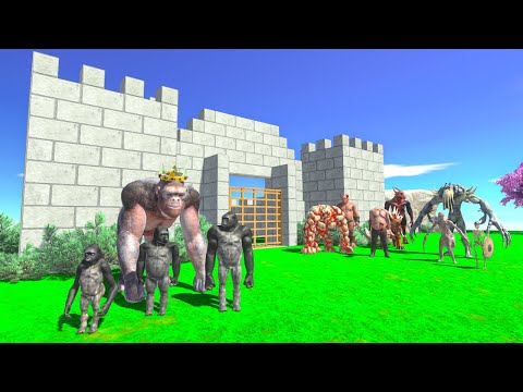 INFERNALS ENEMIES attack KING GORO ARBS Animal Revolt Battle Simulator