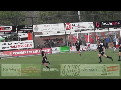 Tweede helft s.v. de Valleivogels - vv Renswoude