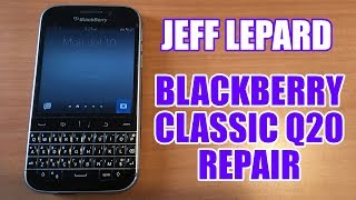 Blackberry Classic Q20 Repair - Charging Port