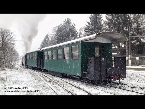 Prezentarea vagoanelor mocăniței Brad - Crișcior [Decembrie, 2014]