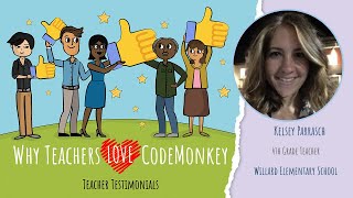 Coding with CodeMonkey - Testimonial with Kelsey Parrasch