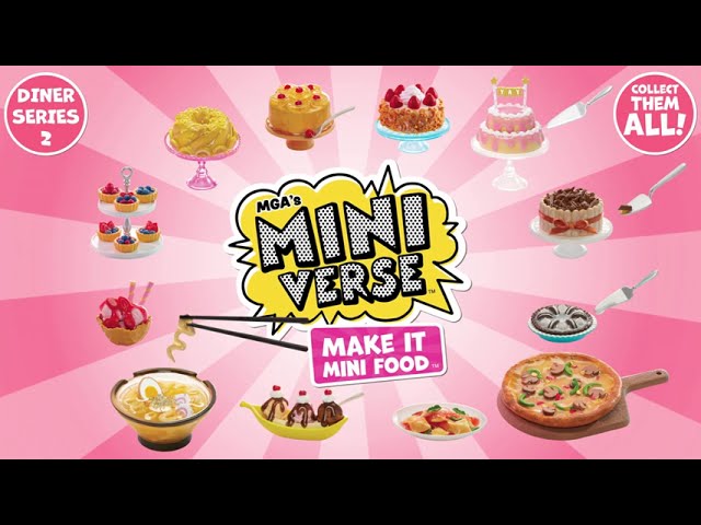 Ігровий набір Miniverse серії Mini Food" - Створи вечерю"