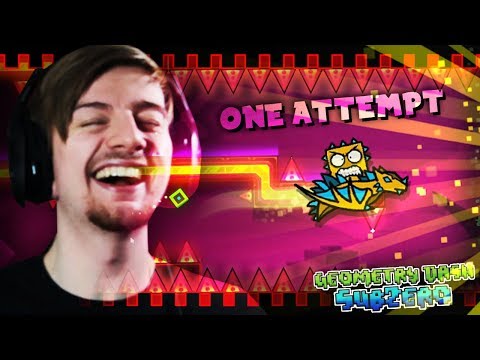 WHEN YOU BEAT A LEVEL ON ATTEMPT ONE. || Geometry Dash SubZero/ G.Dash