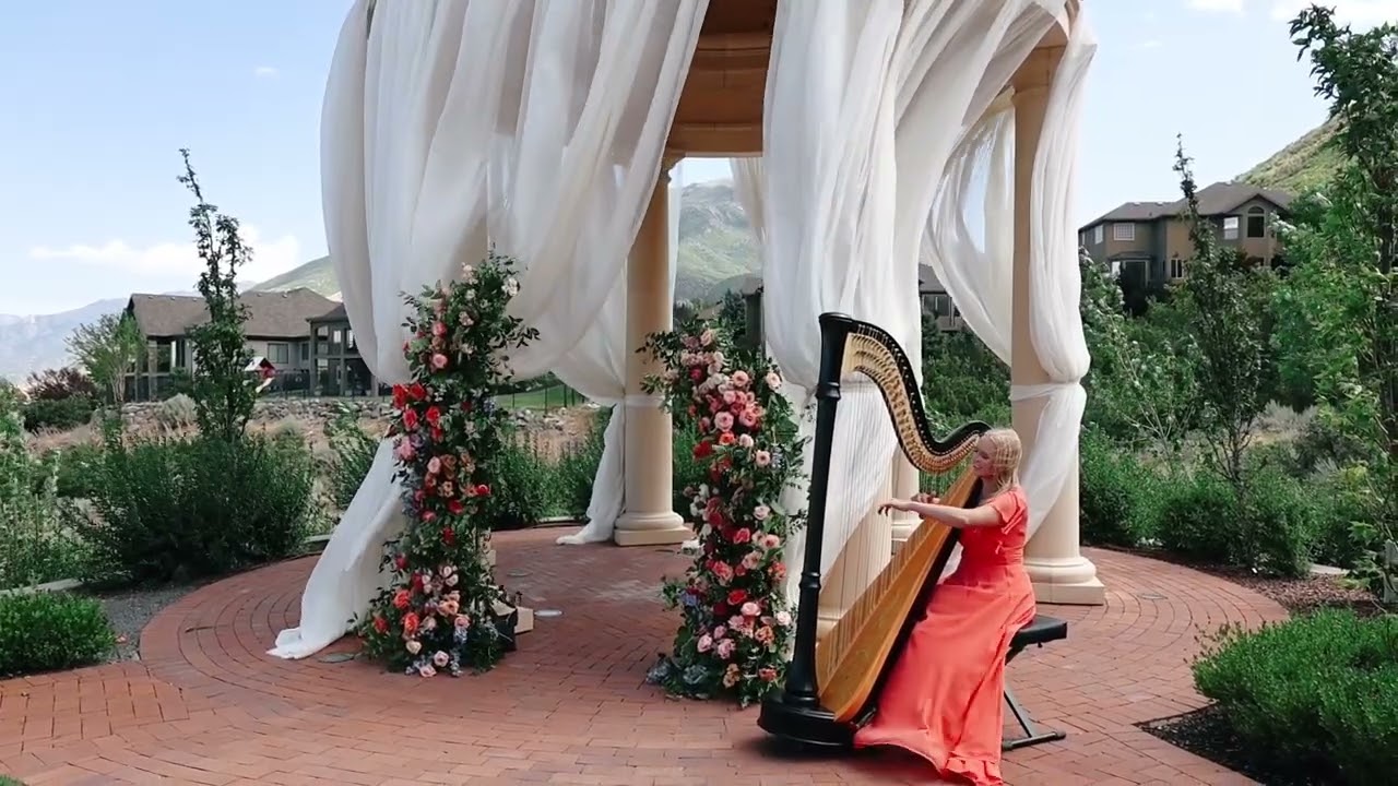 Promotional video thumbnail 1 for Harp Music by Chelsey & Harp Associates