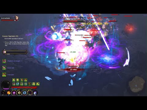 Diablo 3: Wizard meteor Tel Rasha build S28 solo gr 143 no death 4,3M dps 0,85M hp