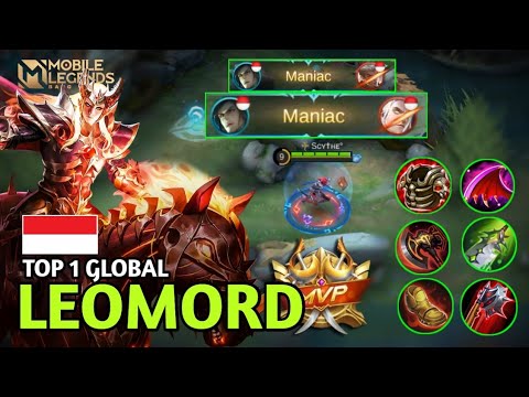 Leomord instan kill | Top 1 global Leomord 2 X maniac perfect gameplay by ScyThe MLBB