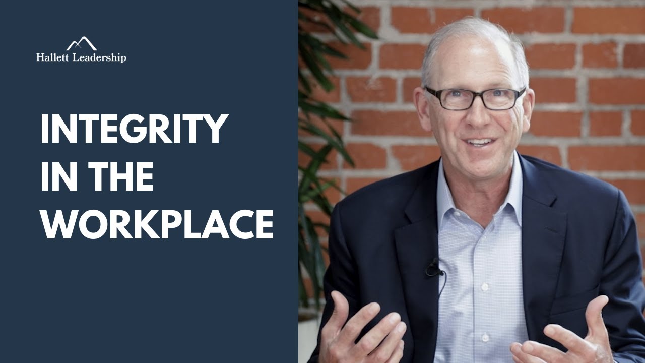 What is integrity in the workplace?