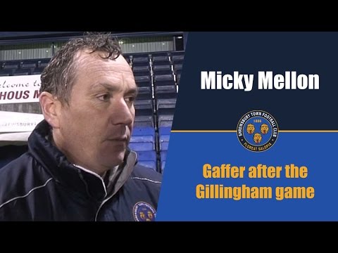 INTERVIEW | Micky Mellon post Gillingham (H) - Town TV