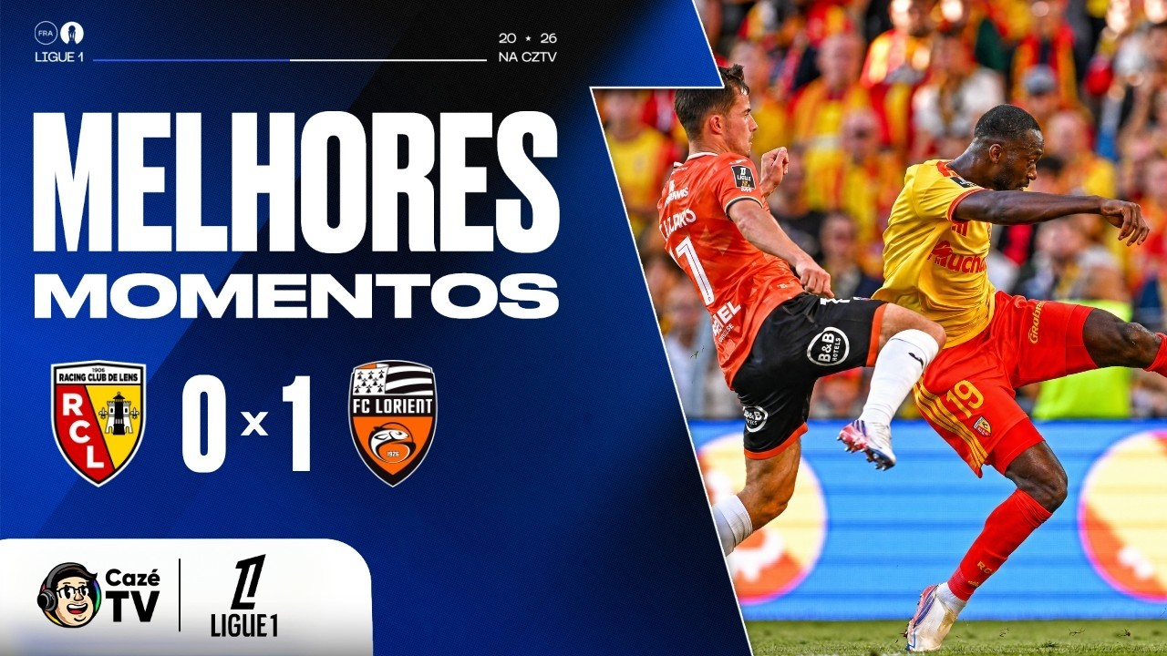 MELHORES MOMENTOS: LENS 0 X 1 LORIENT | LIGUE 1 26/27 | 3ª RODADA