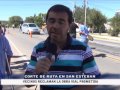 ACCIDENTES: VECINOS DE SAN ESTEBAN CORTAN LA RUTA 38