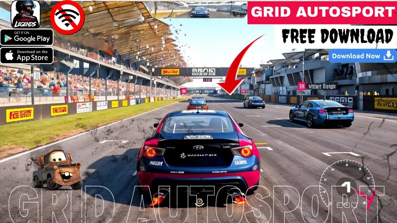 GRID Autosport Mod APK Unlimited Money All Cars 2026