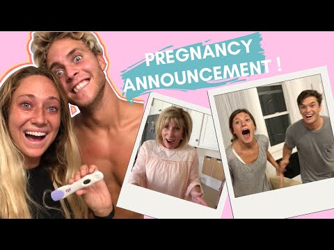 How I told my fam and friends I was pregnant w Ozzy! | Pregnancy Announcement Reactions | Lo Beeston