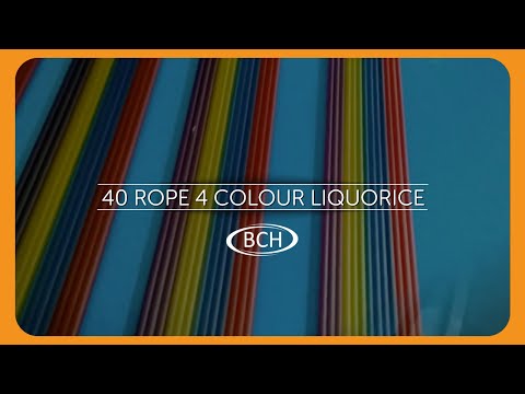 40 Rope 4 Colour Liquorice