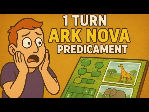 Ark Nova 1 Turn Predicament
