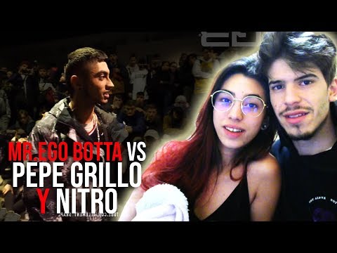 NITRO PEPE GRILLO vs MR EGO BOTTA ¡en ESPAÑA! 🔥 (REACCIÓN)