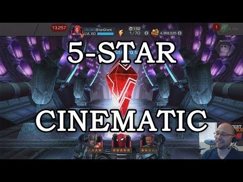 5-Star Cinematic + Legendary Cinematic Crystal Opening | Marvel Contest of Champions