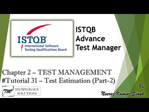 ISTQB Test Manager Introduction