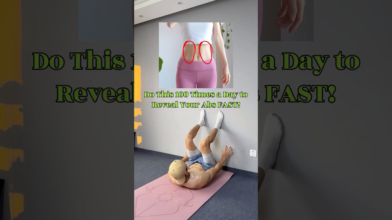 Do This 100 Times a Day to Reveal Your Abs FAST!