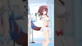 ルイ姉ところねの水着サービスショット【ホロライブ/戌神ころね/切り抜き】