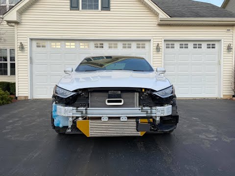 Installing the Ultimate Performance Intercooler on my Fusion Sport!