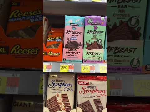 Finding MrBeast feastables chocolate bars at Walmart! #shorts