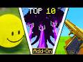 Top 10 BEST FREE Minecraft Bedrock Addons
